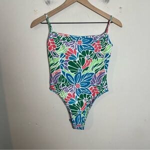 OCEAN AVE X RIOT SWIM- Theo Square Back One Piece Size S